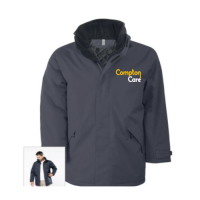 Compton Care Outdoor Parka Jacket - Charcoal